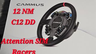 The 54999 CAMMUS C12 Sim Racing Experience 12NM DD All In One Base amp 300mm Wheel [upl. by Felicle]