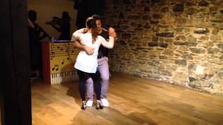 Bachata tango dance 2014 beautiful [upl. by Nylhtak940]