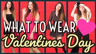 ❤️Valentines Day Outfit Ideas amp Lookbook❤️  2019 Keke Mae [upl. by Bass]