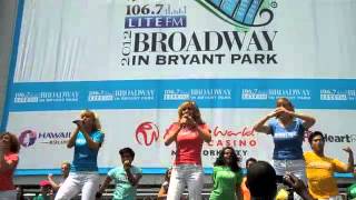 Broadway in Bryant Park 2012 Mamma Mia [upl. by Dielu]