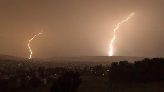 12 August 2024  Gewitter Schälchlihoger Urdorf  1951  2331 Uhr [upl. by Alyosha]