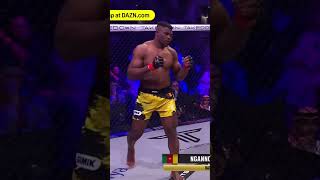 Francis Ngannou Drops Renan Ferreira [upl. by Ahsocin]