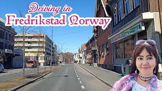 Driving in Fredrikstad Norway driving in Spring 2022  Ida Fjellstad [upl. by Uel]