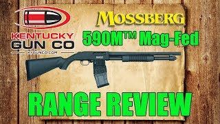 Mossberg 590M™ MagFed Shotgun Review and Range Shoot [upl. by Davies]