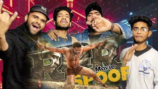 RRR movie spoof rrr movie release datetriple r trailers triple h husenpur kala Bindass badshah [upl. by Antone97]