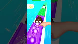 Pop runner 3D funny tapp 👈 game games 3dgaming gameplay [upl. by Katlin]