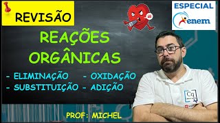 REAÇÕES ORGÂNICAS I  MODERNA ABORDAGEM [upl. by Haim]