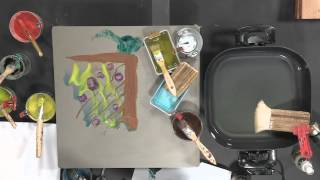 How to Make Monoprints with Encaustic Paints [upl. by Cornelia]