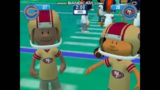 Backyard Football 2006 Season Playthrough Year 1 Part 16 Game 4 49ers Vs Bears 34 [upl. by Mick]