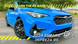 2024 Subaru Impreza RS  Does it Live up to the RS Badge [upl. by Abner]