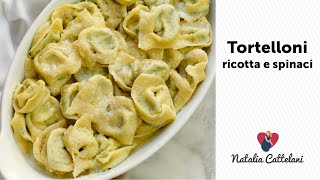 TORTELLONI RICOTTA E SPINACI  Ricetta classica per il pranzo della domenica  Natalia Cattelani [upl. by Akcinehs152]