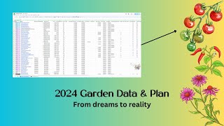 Techy Gardening 2024 🌱Growvegcom amp Google Sheets Magic✨ [upl. by Aniratak594]