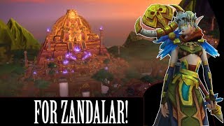 World of Warcraft  For Zandalar  Shadow Priest Gameplay [upl. by Bates]