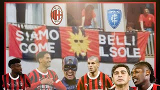 nonostante la fitta nebbia belli come il sole oggi  milanempoli 30 sempremilan seriea [upl. by Ardiedak350]