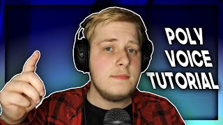 POLYPHONIC VOICE TUTORIAL I  Special Combo GERMAN [upl. by Aitra763]