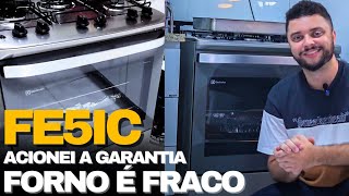 FOGÃO ELECTROLUX FE5IC  O TÉCNICO VERIFICOU O FORNO E [upl. by Sadonia]