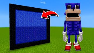 How to Make A Portal To The Shin Sonic Phase 1 Dimension in Minecraft [upl. by Pitzer766]