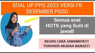 pembahasan soal up ppg 2023 pgsd [upl. by Erastes832]