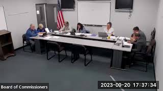 September 20 2023 Ogemaw County Committee of the Whole Meeting  Budget Workshop [upl. by Larisa]