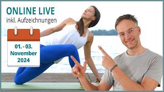 Lerne Anusara Yoga 3 Tage Online Workshop mit Veronika [upl. by Wardlaw]