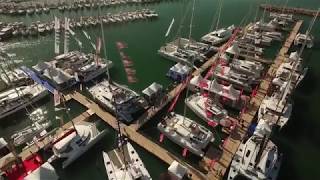 La Grande Motte  Multihull boat show 2018 [upl. by Nyladnor411]