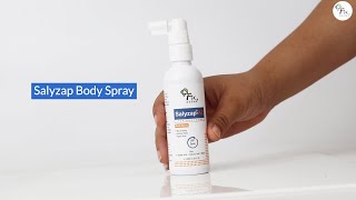 Back and Body Acne Treatment  How to get rid of Acne  Fixderma Salyzap Spray for Body Acne [upl. by Ondrej]