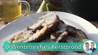 Wentelteefjes van Kerstbrood  Koken amp bakken met SterkInDeKeuken [upl. by Benis177]