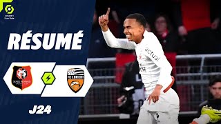 Rennes  Lorient  12  Le résumé  Ligue 1 202324 [upl. by Alarice]