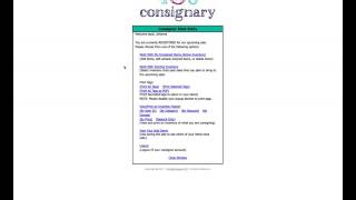 406 Consignary New Website Navigation [upl. by Embry]