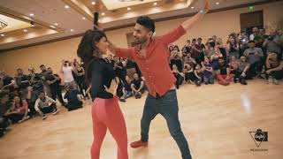 Xtreme  Caricias  bachata workshop Marco amp Sara style  Seattle Salsa Congress 2018 [upl. by Gasperoni]