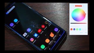 Edge Lighting Notification on Samsung Galaxy S8 and S8  HIDDEN FEATURE [upl. by Edie]