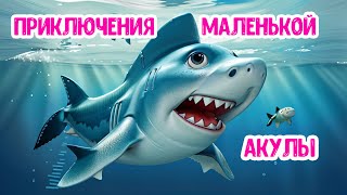 Приключения маленькой Акулы Сказка аудиосказка для детей [upl. by Ilahtan]