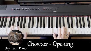 Chowder Opening  Piano Cover [upl. by Belicia37]