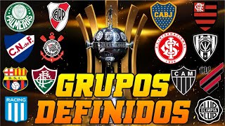 LIBERTADORES 2023  CONFIRA OS GRUPOS [upl. by Vander356]