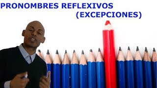 Las 4 excepciones de los pronombres reflexivos en ingles [upl. by Gates150]