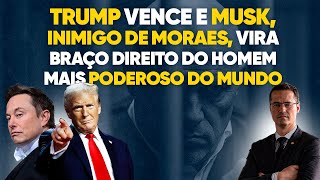 Com Trump e Musk no poder Alexandre de Moraes acabará na cadeia [upl. by Austen727]