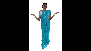 Pre Stitched Saree How to Effortlessly Drape the WiMO Saree With a Pleated Pallu [upl. by Rehpinnej]