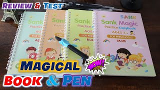 Magical Practice Book  Magic Practice Copybook Test amp Review  Tracing Book  Reusable Writing Book [upl. by Ihcelek967]