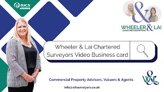 Wheeler amp Lai Chartered Surveyors Video Business Card  Commercial Property Advisors amp Valuers [upl. by Aihsilef731]