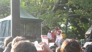 Santigold  quotUnstoppablequot live in Central Park [upl. by Ausoj]