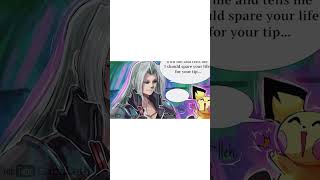 Sephiroth Tries Min Mins Ramen smashbros [upl. by Dick239]