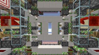 HIQUALITY REDSTONE Absolute Fast 6x6 Piston Door V4 [upl. by Leonora412]