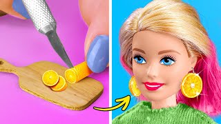 CUTE BARBIE DOLL MAKEOVERS amp CRAFTS 🎀✨ [upl. by Algar760]