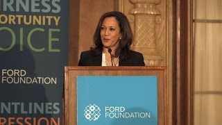 California State Attorney General Kamala D Harris on the importance of prison education [upl. by Ettie512]