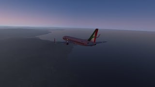 AeroItalia B737800 FULL NIGHT FLIGHT in Sardinia from Alghero  Olbia on XPlane 11  REPLAY italy [upl. by Sukhum]