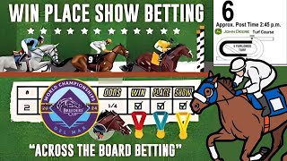 Win Place Show Juvenile Turf Sprint Breeders Cup Picks [upl. by Dud635]