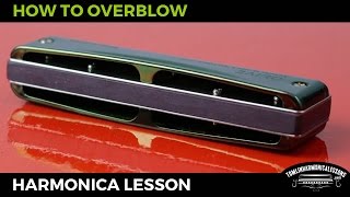 How to overblow on harmonica [upl. by Nauaj815]