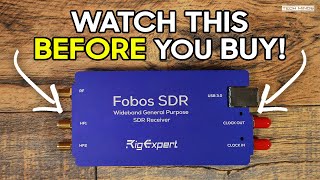 RigExpert Fobos SDR 100KHz To 6GHz SDR Receiver [upl. by Alleuol725]