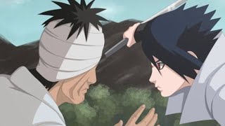 Sasuke fighting to Danzo Naruto shippuden episode  209 full fight in English dub at Full HD [upl. by Richman312]