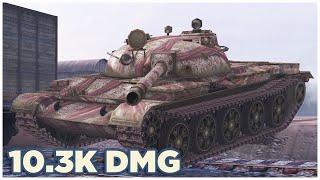 T62A • 103K DMG • 5 KILLS • WoT Blitz [upl. by Tekla727]